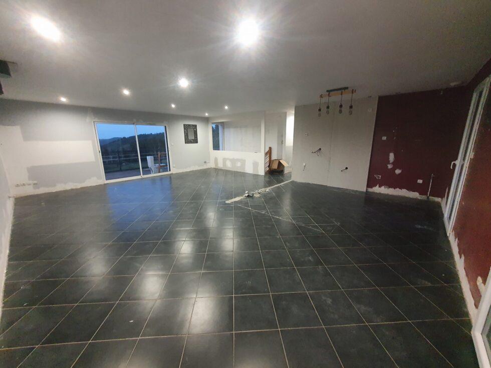 carrelage intérieur : après travaux