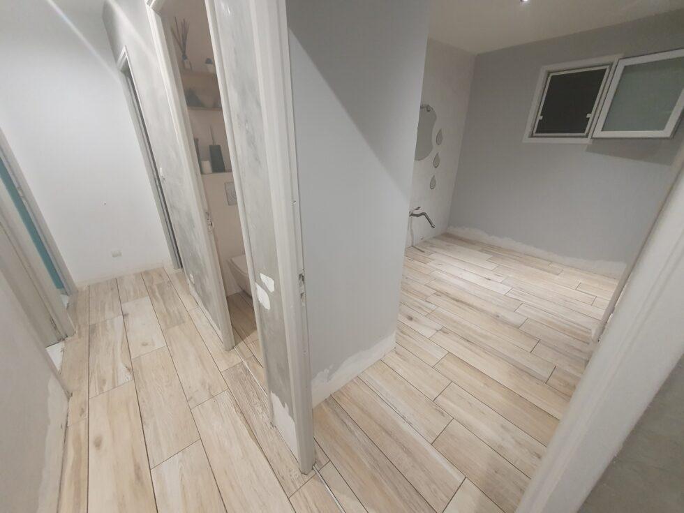 carrelage intérieur : après travaux