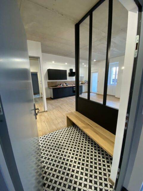 carrelage intérieur : entrée