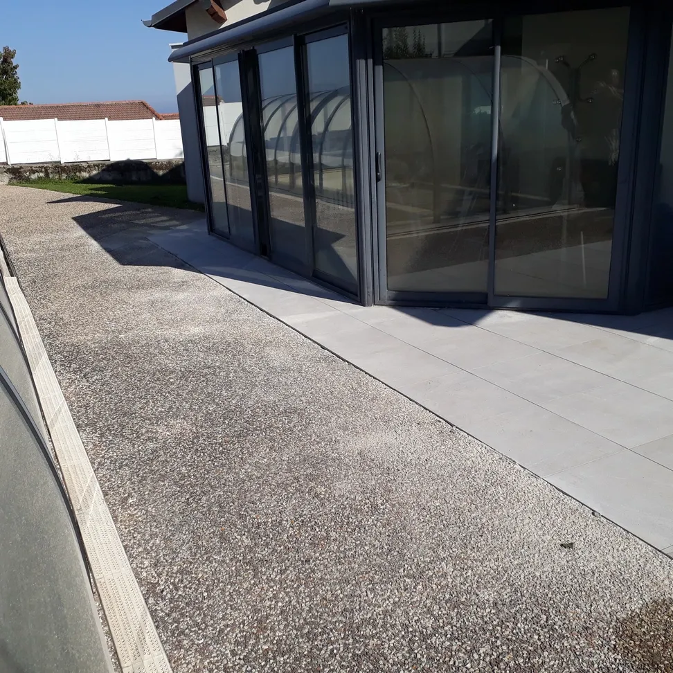 carrelage extérieur : après travaux